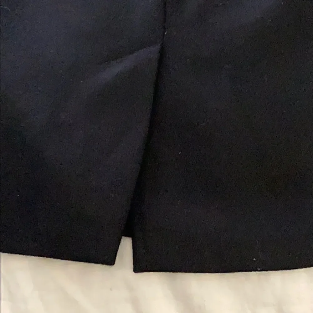 NYCC  black lined pencil skirt 100% wool size 10